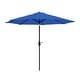 preview thumbnail 38 of 69, Lopes 9-foot Patio Umbrella with Bronze Finish Base Weight Stand Included