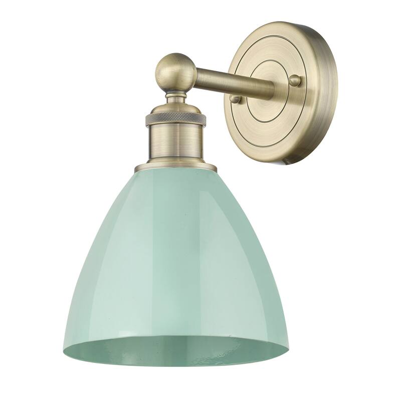 Innovations Lighting 616-1W-12-8 Plymouth Sconce Plymouth Dome 12"
