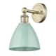 Option Antique Brass / Seafoam