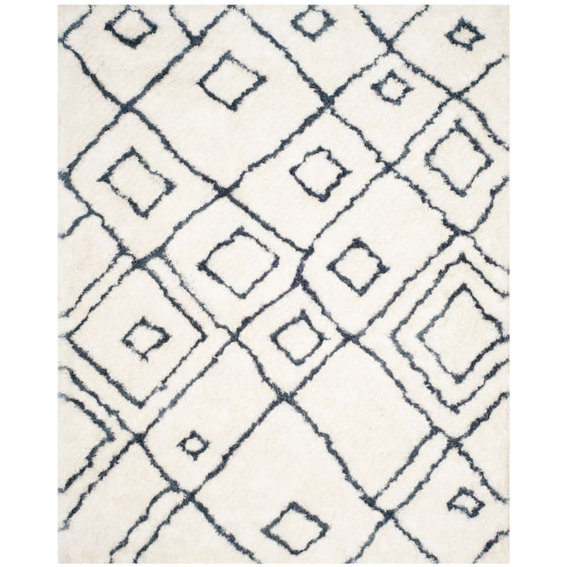 SAFAVIEH Handmade Toronto Shag Delaney Polyester Rug