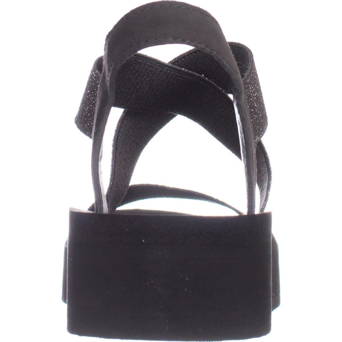 yellow box bunkie strappy wedge sandals