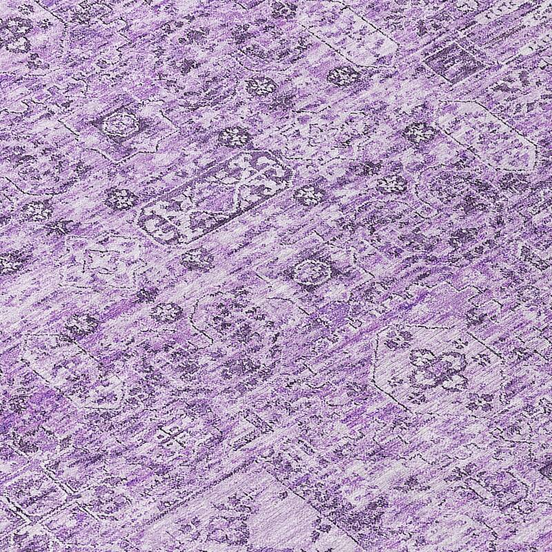 Machine Washable Indoor/ Outdoor Chantille Vintage Traditional Rug
