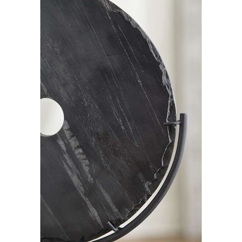 Signature Design by Ashley Jillsen Black Sculpture - 16.5"W x 13"D x 17.25"H