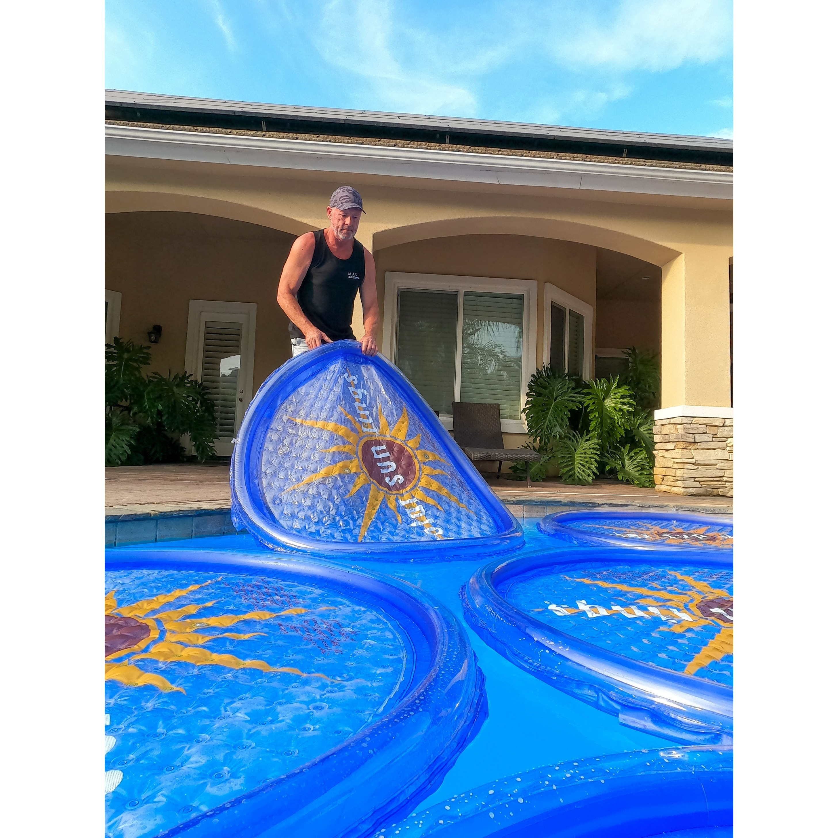 Pool Heater Solar Circles For Pool Hula Hoop Solar Sunburst Rings