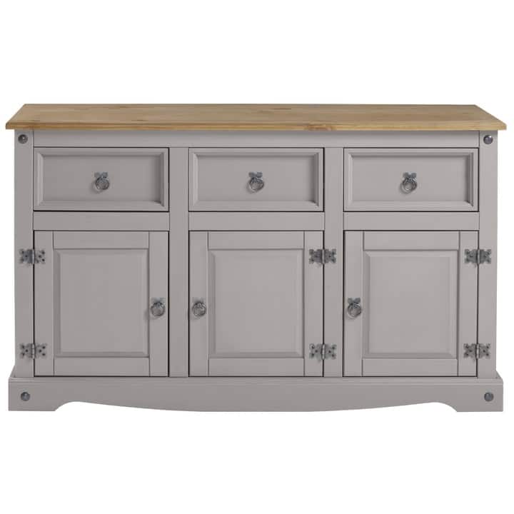 Wood Buffet Sideboard Corona Gray | Furniture Dash