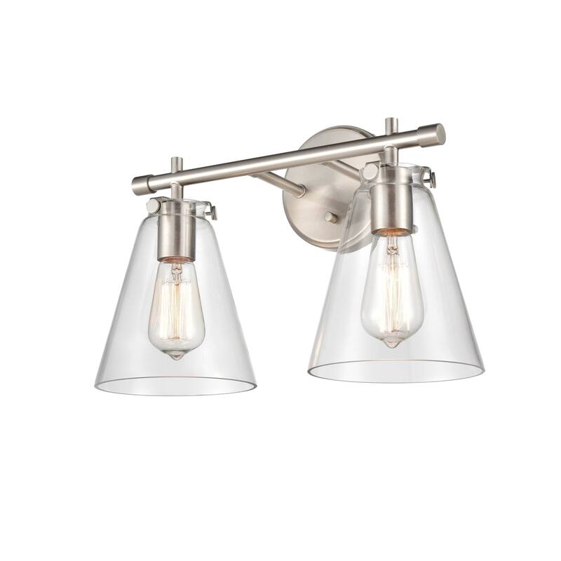 Millennium Lighting 2 Light 16" Wide Bathroom Vanity Light with Clear