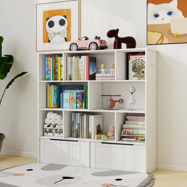 slide 2 of 11, Toy Storage Organizer White