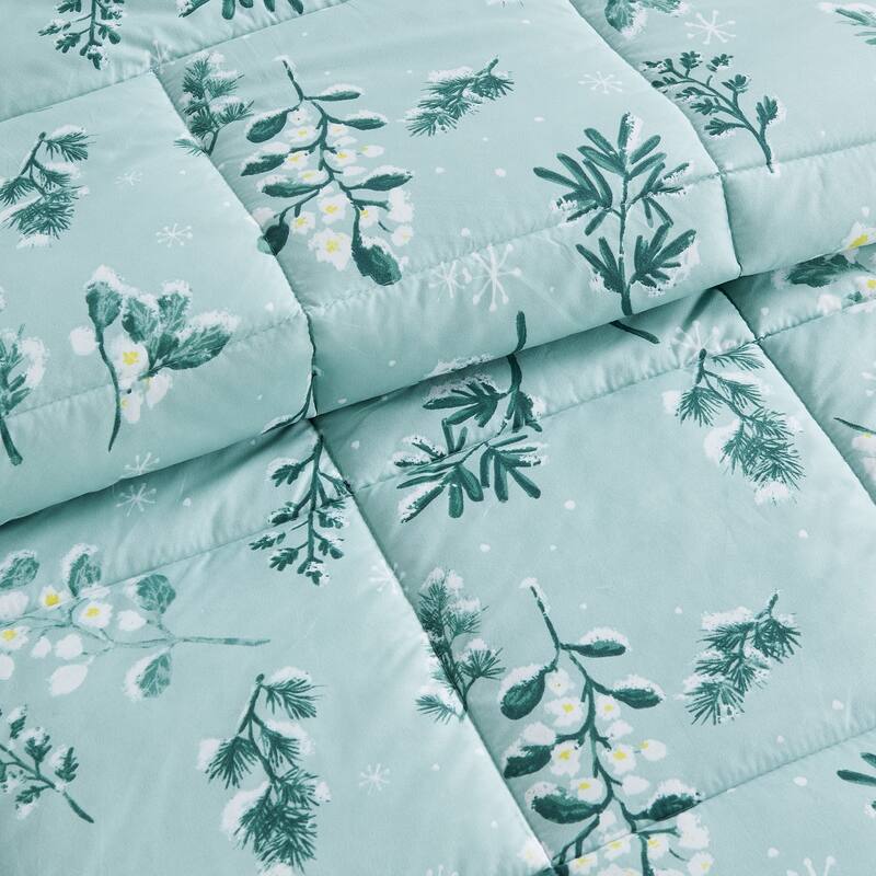 Linery & Co. All-Season Printed Down Alternative Comforter Set