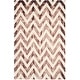preview thumbnail 67 of 121, SAFAVIEH Dip Dye Marybeth Hand-tufted Wool Chevron Area Rug 6' x 9' - Ivory/Maroon - Rectangle