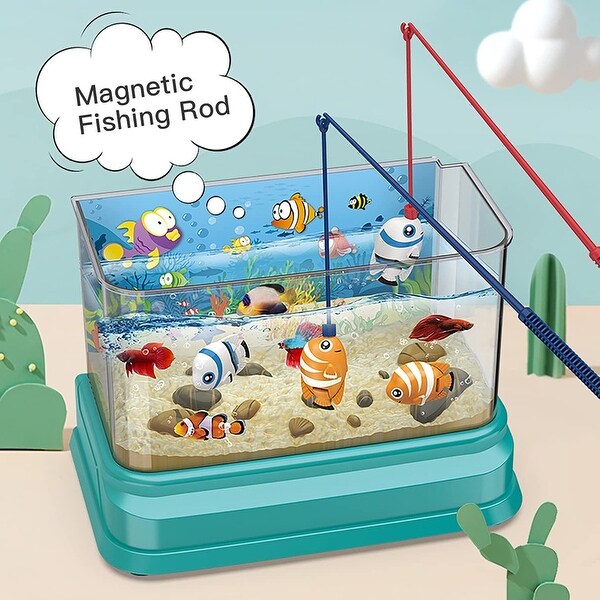 Plastic Water Play Toys Kids Mini Fish Tank Toys - Bed Bath