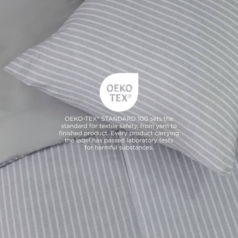 Martex Mf Reversible Comforter Pinstripe Comforter Set