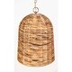 preview thumbnail 3 of 7, Uttermost Rotorua 1 Light Sea Grass Pendant - N/A