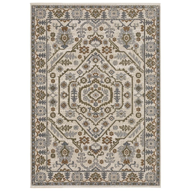 HomeRootsFloral Traditional Runner Area Rug