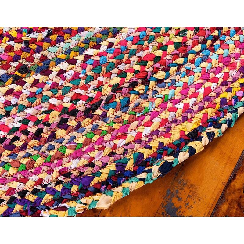 Braided Slin Collection Area Rug