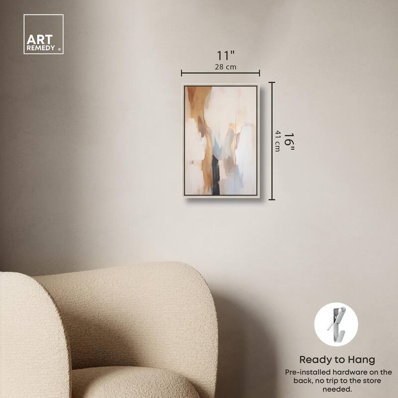 Sandstone Stillness II Canvas by Art Remedy