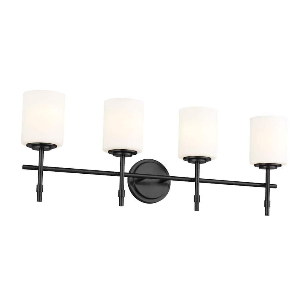 Kichler 55143 Ali 4 Light 33" Wide Vanity Light with Frosted Glass
