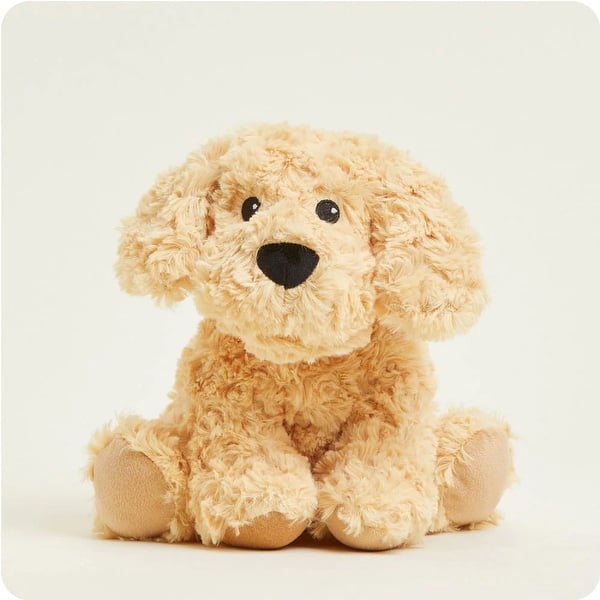 slide 2 of 7, Warmies Plush Microwavable Lavender Scented Plush Golden Dog