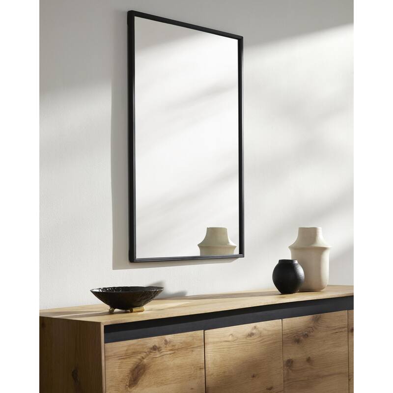 Livabliss Carmen Modern Accent Mirror - 36"H x 24"W x 1"D