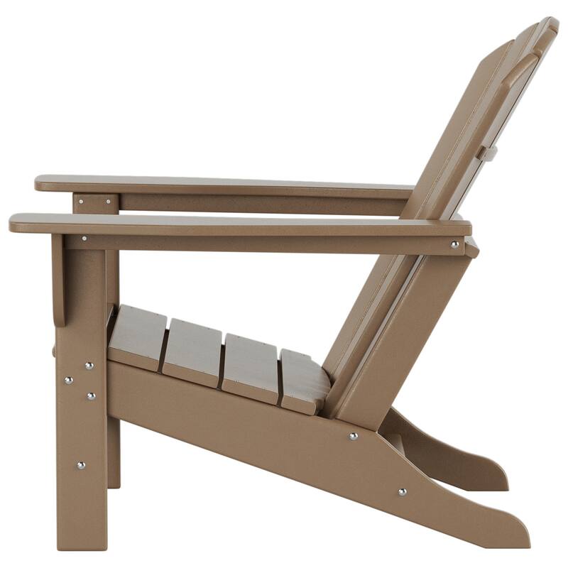 Altura Outdoor Eco-Friendly All Weather Poly Patio Adirondack Chair (Set of 2)