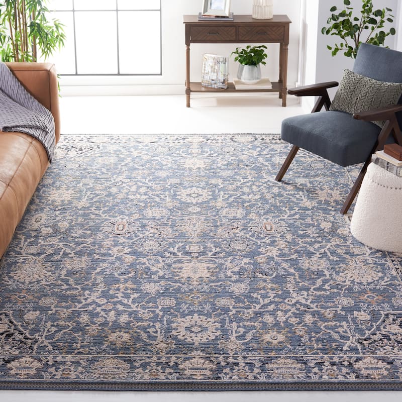 SAFAVIEH Vivaldi Razie Oriental Rug - 8' x 10' - Navy/Ivory
