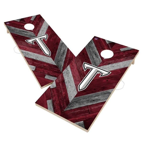 slide 2 of 6, Troy University Trojans Cornhole Board Set 16 Years and Up