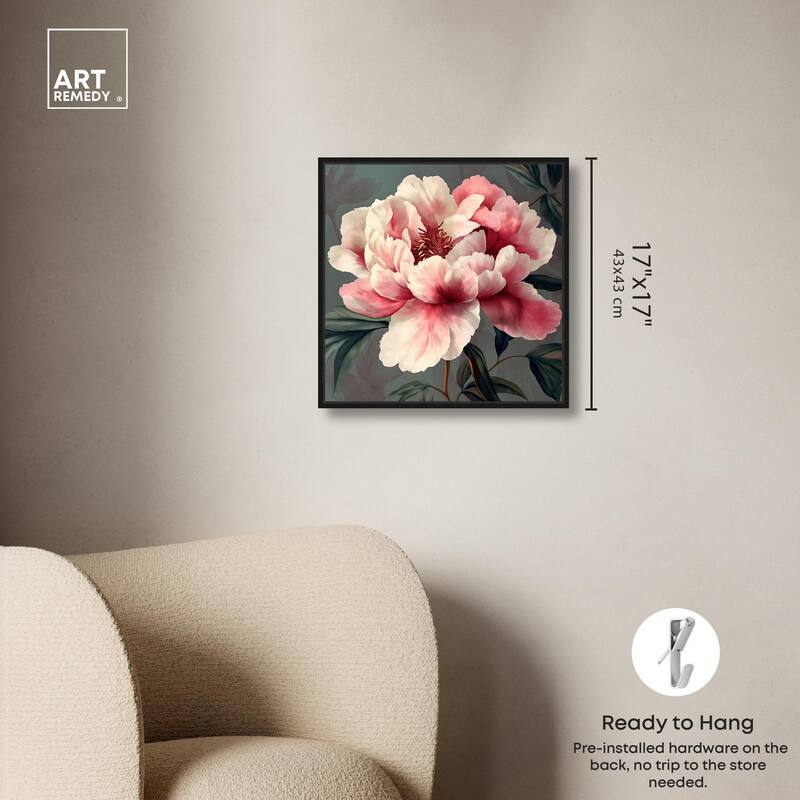Opal Bloom I Canvas by Art Remedy