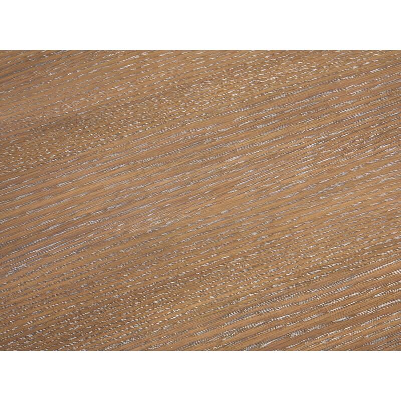 Magnussen Home Lansbury Antique Wheat Rectangular Cocktail Table with Casters - 54''W x 28''D x 17''H