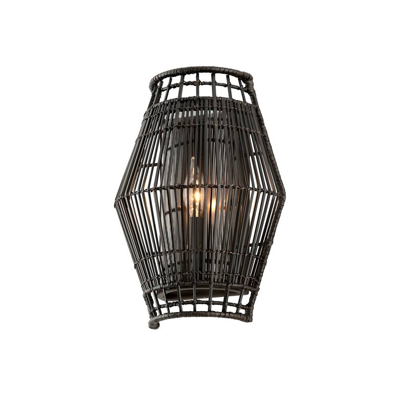 Troy Lighting Hunters Point 1-light Dark Espresso Wall Sconce