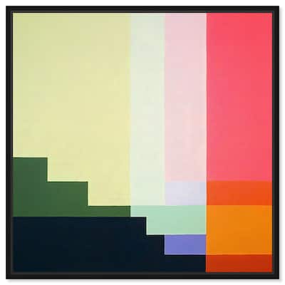 Rectilinear Rhapsody III Canvas by Art Remedy