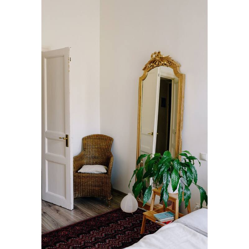 ECARPETGALLERY Hand-knotted Teimani Black, Red Wool Rug - 3'7 x 6'2