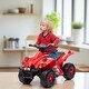 preview thumbnail 2 of 5, 6V Kids ATV Quad Car, Electric 4 Wheeler Ride-On Toy with Music for Boys & Girls Ages 2-6, 1.6 MPH