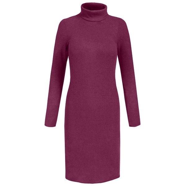 purple wrap dress long sleeve