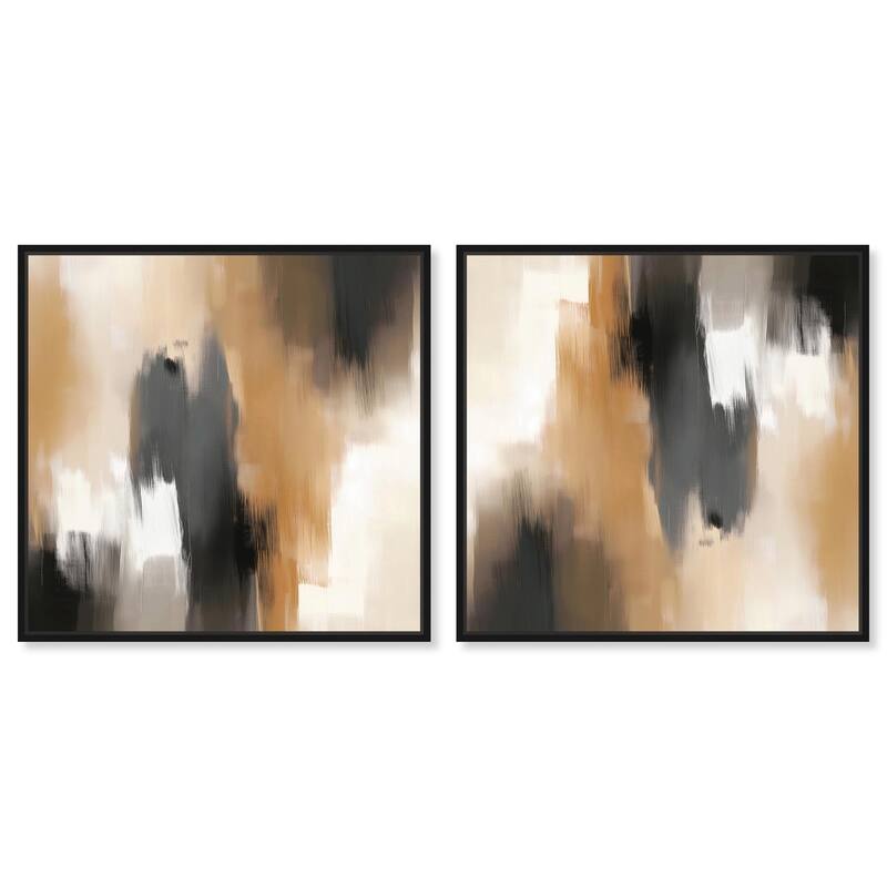 Her Stylish Red Look Canvas by Art Remedy - 30" x 45" - Black