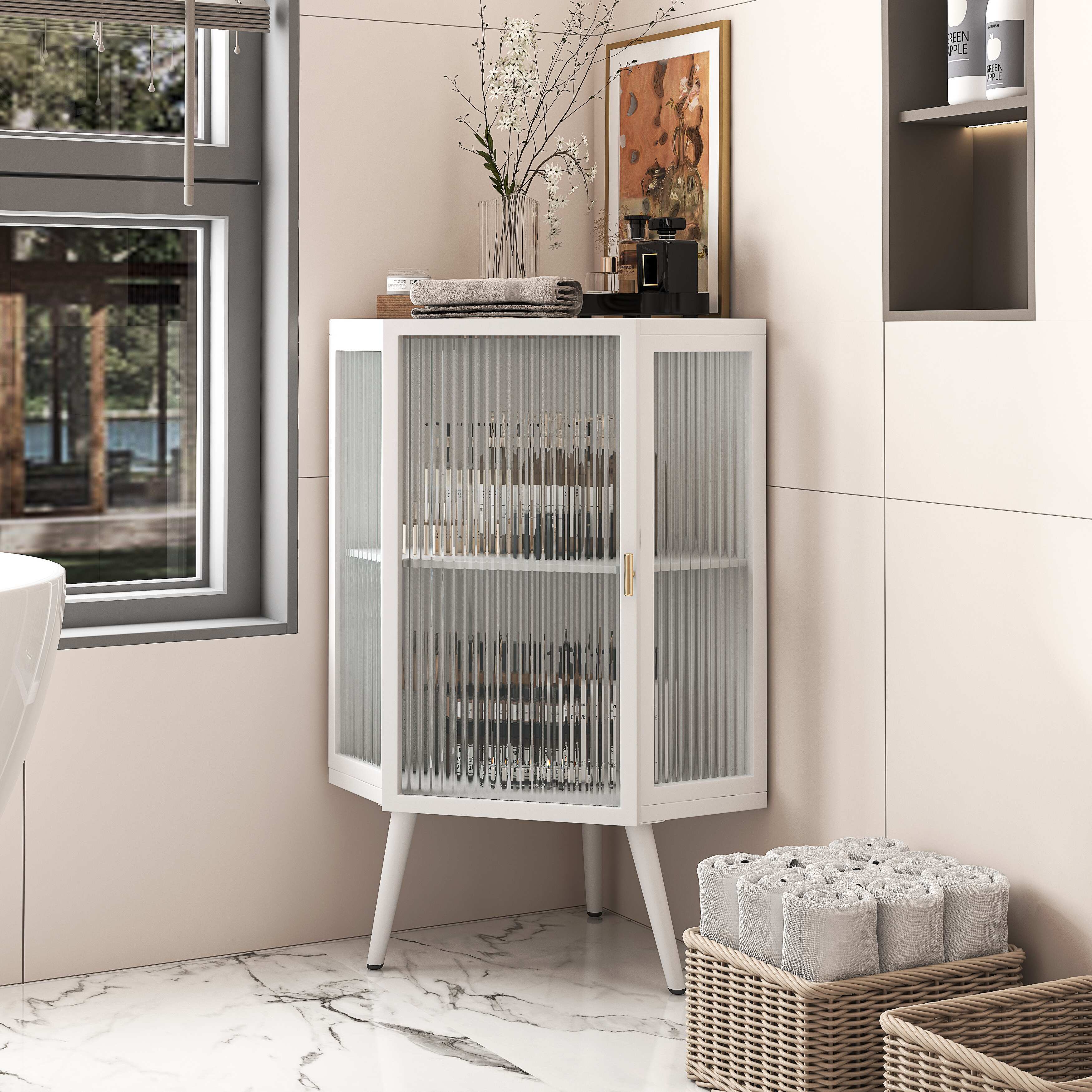Corner Cabinet Accent Cabinet Display Cabinets Bathroom Cabinets