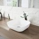 preview thumbnail 4 of 7, VIGO Waterfall 12" H Single Handle Single Hole Bathroom Vessel Faucet