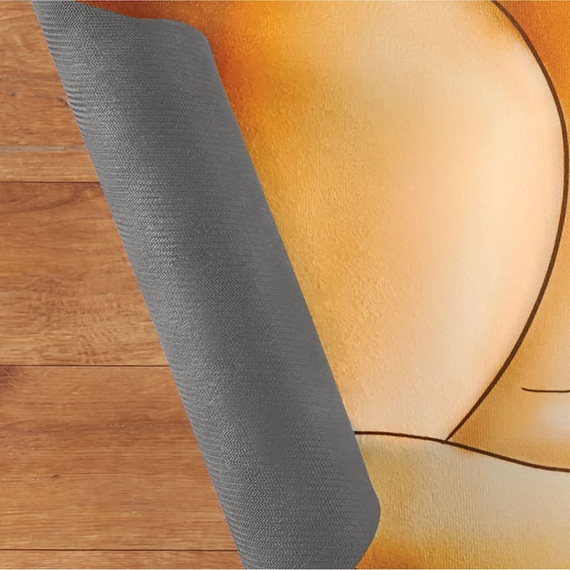 Unique Dog Shaped Skid-Resistant Accent Rug - 2X3 FT