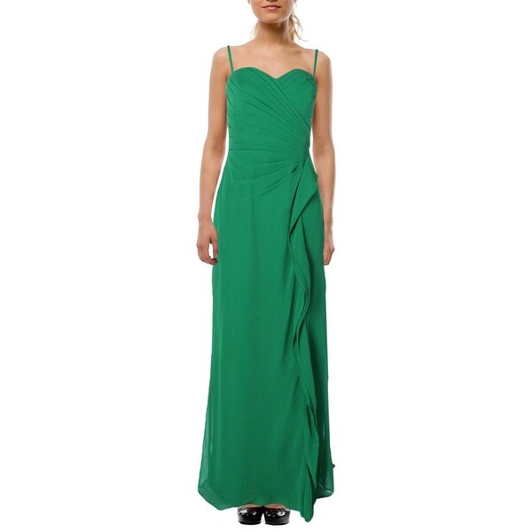 Lauren Ralph Womens Evening Dress Chiffon Pleated 6 Lauren Ralph Womens Evening Dress Chiffon Pleated 6