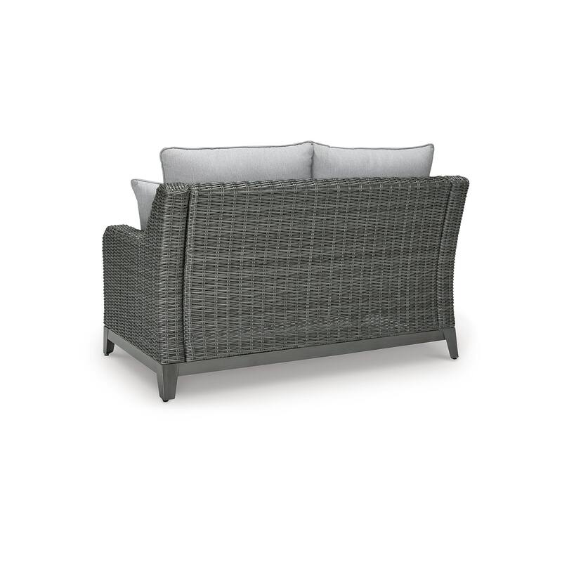Signature Design by Ashley Elite Park Outdoor Loveseat - 57"W x 36"D x 33"H