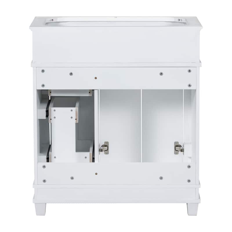 30" Free Standing Bathroom Vanity Cabinet