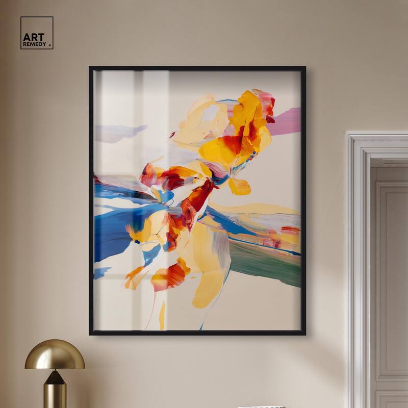 Flippant Bloom III Shadowbox by Art Remedy