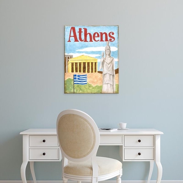 Easy Art Prints Megan Meagher's 'Athens' Premium Canvas Art