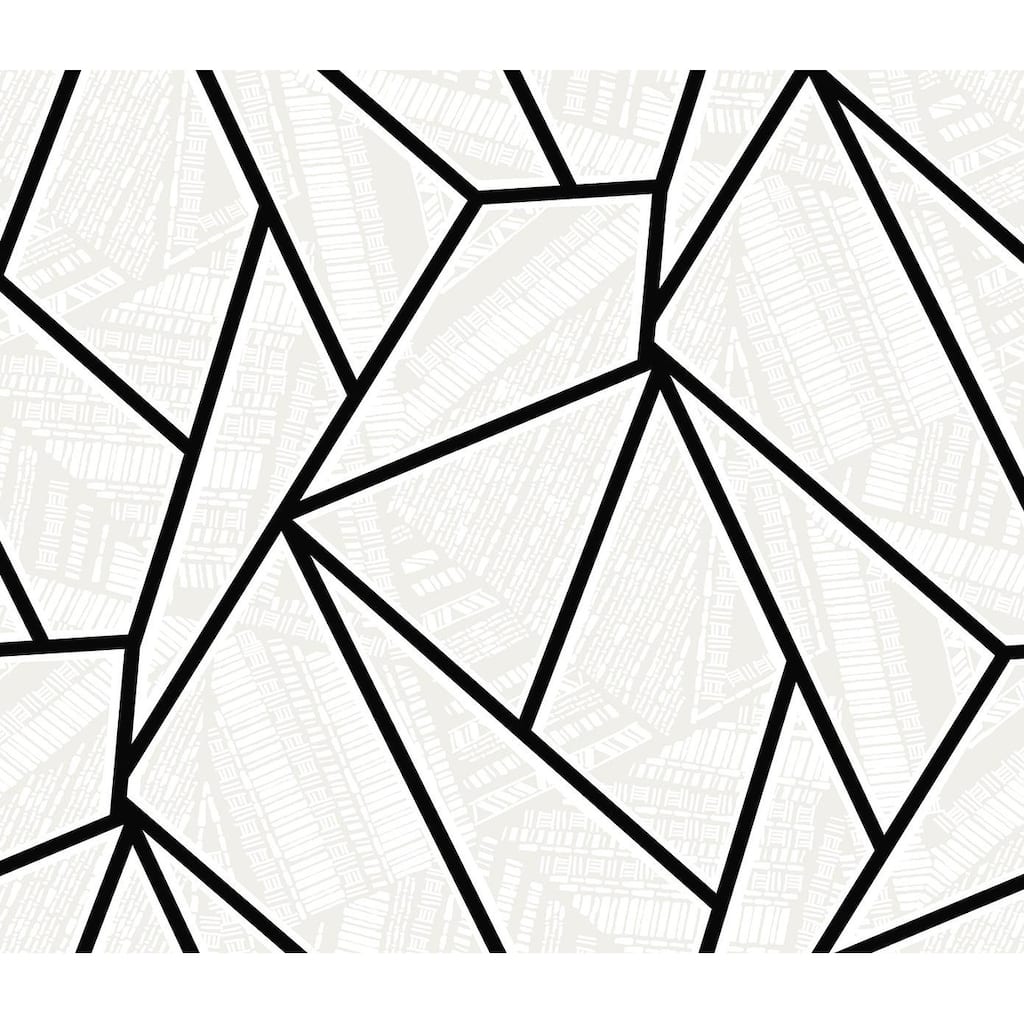 NextWall Vector Geo Peel and Stick Wallpaper - 20.9 in. W x 18 ft. L