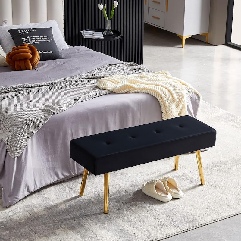 Howtai Upholstered Bench for bedroom, entryway, dining room