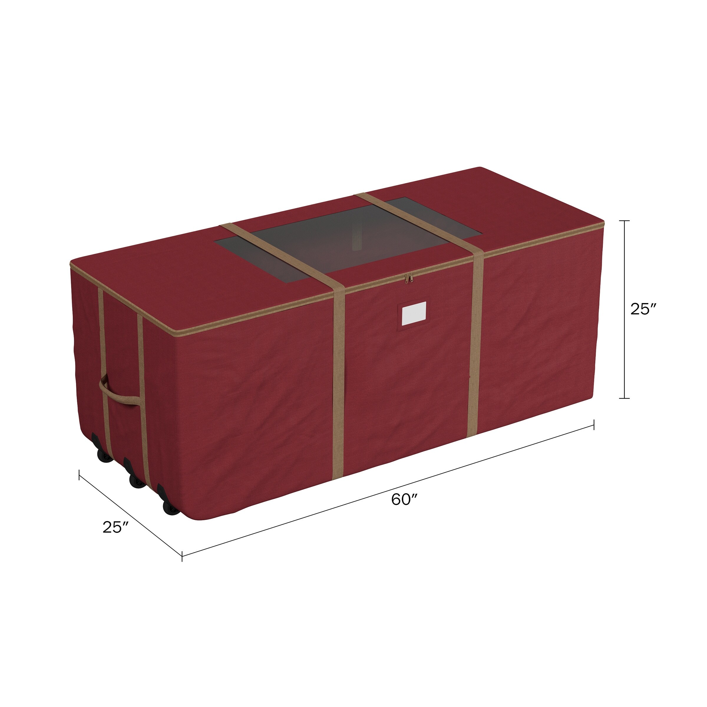 Christmas Tree Storage Tote with Wheels Rolling Holiday Container for 9 Foot Faux Trees by Elf Stor On Sale Bed Bath Beyond 23495319