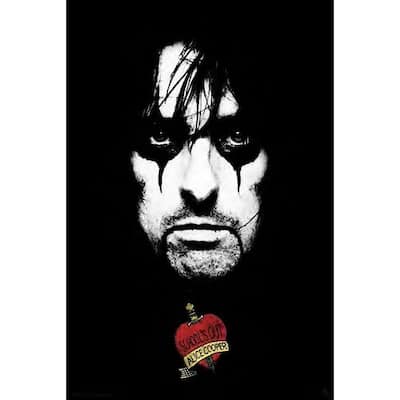 Alice Cooper Schools Out Art Poster - 24 x 36 Inch