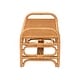 preview thumbnail 4 of 7, Ayala Natural Rattan Accent Bench - Handwoven Wicker Accent Seating with Decorative Apron and Integrated Handles for Living Room