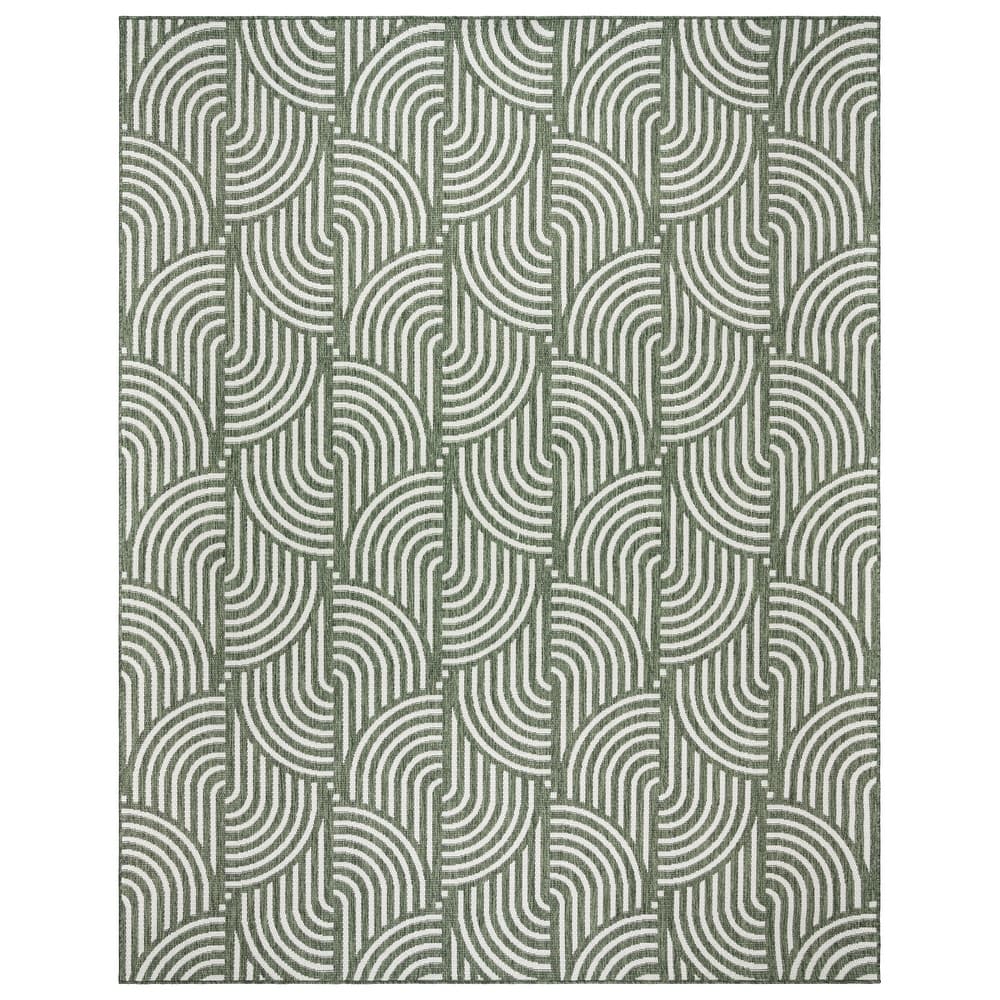 Gertmenian Savara Global Geometric Polypropylene Indoor Outdoor Performance Flatweave Area Rug Collection