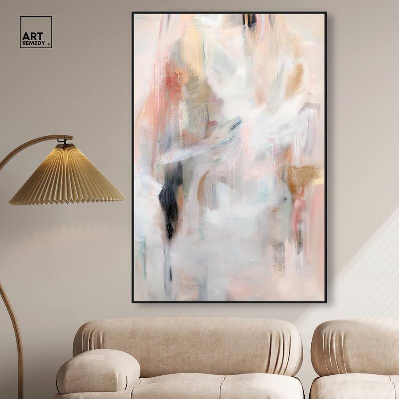 Drifting Colors II Canvas by Art Remedy