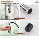 preview thumbnail 37 of 40, All-in-One Kit Undermount Single Bowl 16 Gauge Nano Brushed Stainless Steel Workstation Kitchen Sink with Faucet and Accessories
