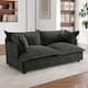 Option 2*Corner Sofa-Dark Grey